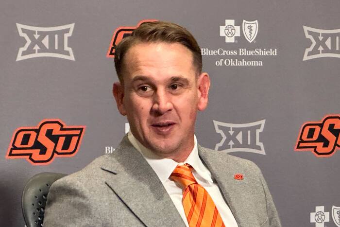 With a slew of fresh faces, new Oklahoma State football coach aims to ...