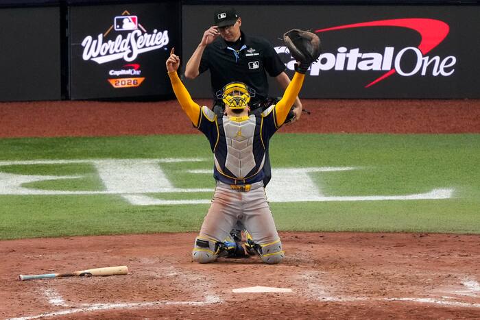 Milwaukee’s William Contreras wins World Series MVP with .381 average, 10 ABS overturns - AP News