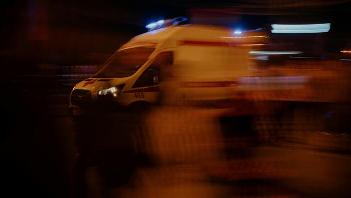 Patient dies at hospital after ambulance overturns in crash with Jeep in Sterling Heights