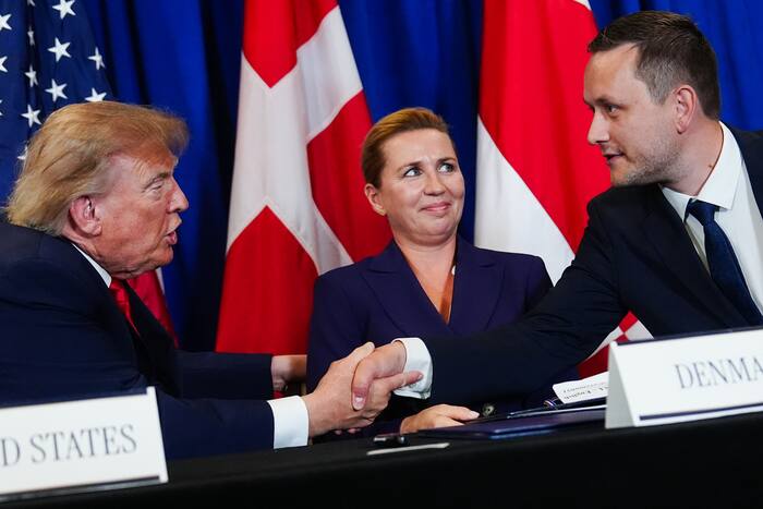 Trump signs security deal with Denmark and Greenland