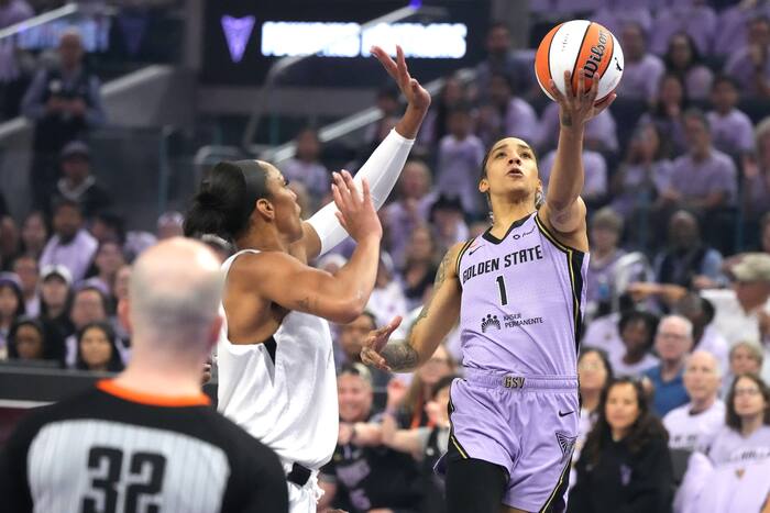 Gabby Williams leads the way again for Valkyries, who beat Las Vegas 71 ...