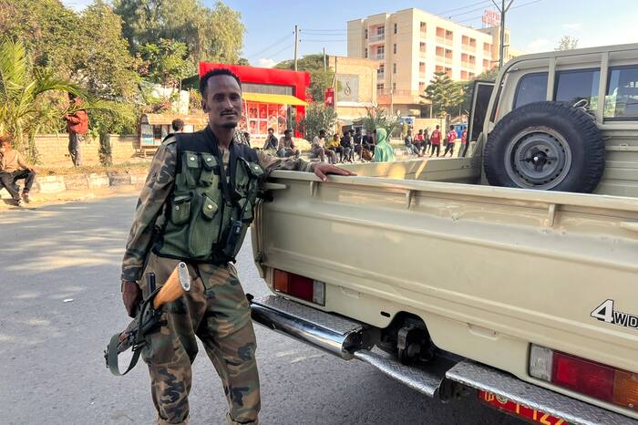 Eritrean soldiers entered northern Ethiopian towns, government-allied ...