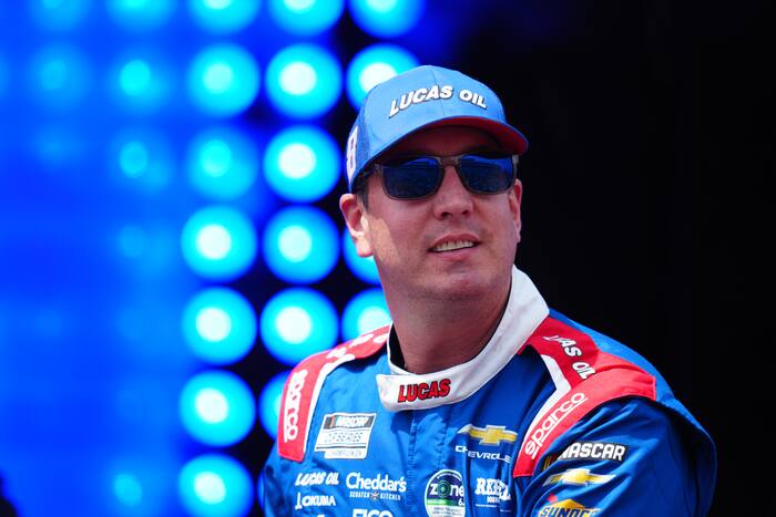 Kyle Busch's 11-year-old son highlights his father's 'celebration of ...