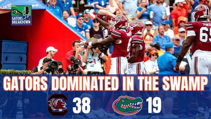 South Carolina DOMINATES the Florida Gators 38-19 | Back-to-back INEXCUSABLE losses for UF