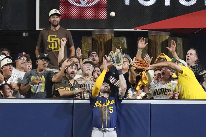 Brewers' Garrett Mitchell showcasing what he can do when healthy after ...