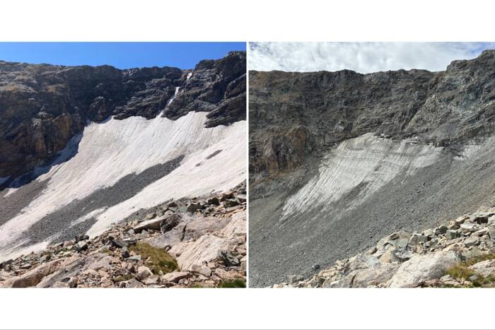 Colorado's glaciers thinned dramatically due to record low snow and ...