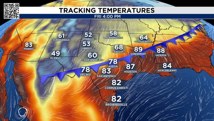 Houston cold front could bring a taste of fall this weekend: What to expect
