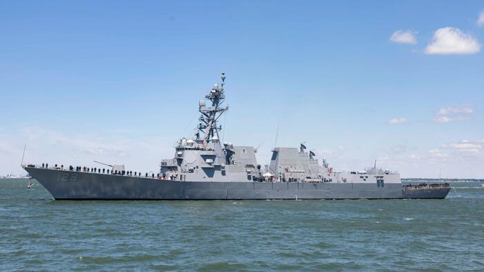 New Navy destroyer testing responsible for explosion off Florida coast