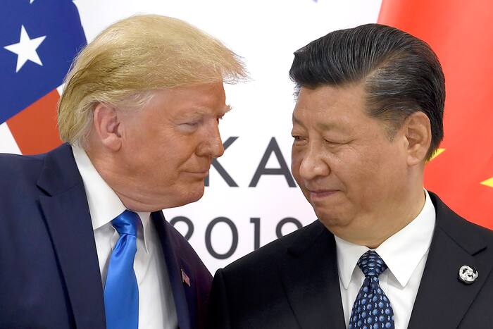 Trump decries Democrats as communists , even as he looks to impress China communist leader