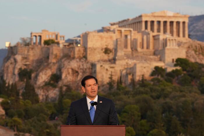 From the Acropolis, Rubio urges Europe to defend Western values and ...