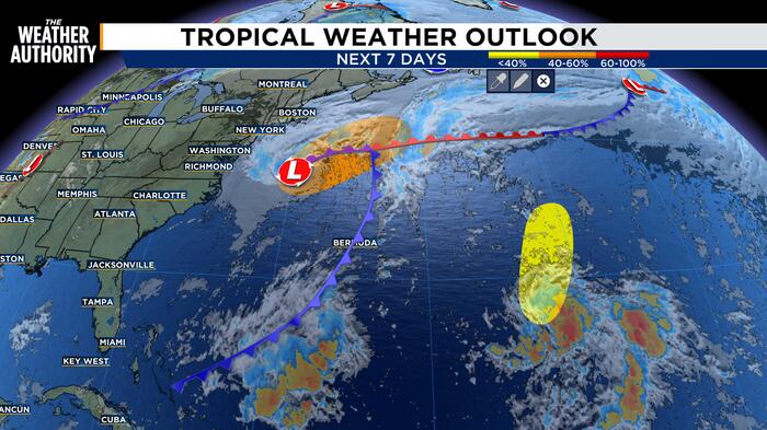 Invest 93 Strengthens With Organized Thunderstorms Overnight