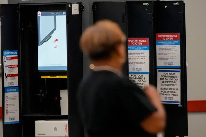Georgia Democrats blast requirement to recount votes by hand in bill ...