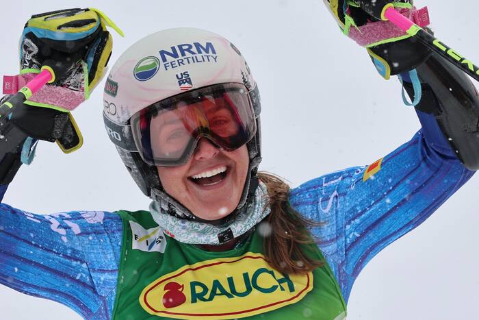 Moltzan wins World Cup race for 1st time, Shiffrin finishes giant ...