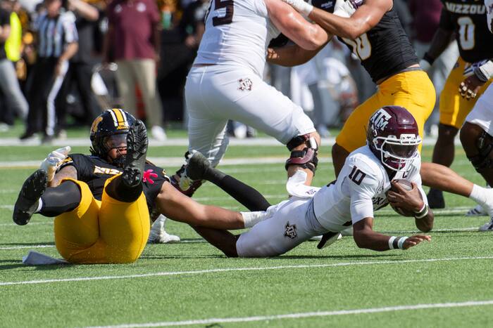 Texas A&M suffers third loss of season against No. 14 Mizzou