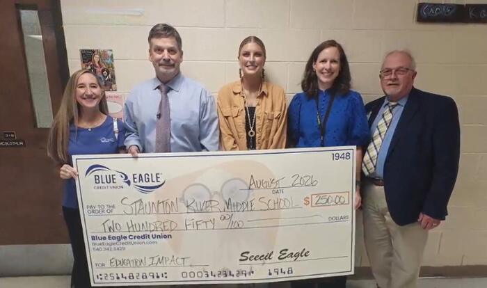 Staunton River Middle School's Leah Eckard is the August Education Impact Honoree This site asks for consent to use your data