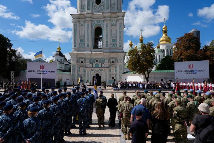 European leaders join Zelenskyy in Kyiv for Ukraine Independence Day