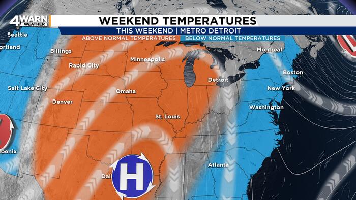 Patchy morning fog gives way to afternoon sunshine in Metro Detroit Sunday