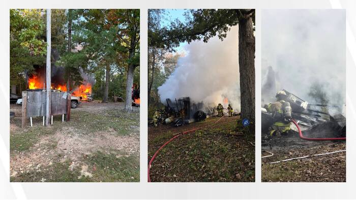 Pamplin Volunteer Fire Department extinguishes structure fire Saturday