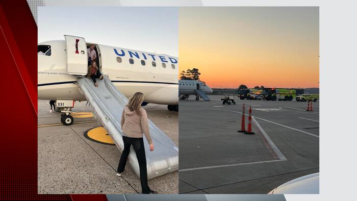 Smoke reported aboard United flight at Bush Airport, prompting emergency evacuation