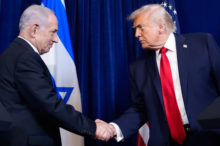 Trump endorses embattled Israeli Prime Minister Benjamin Netanyahu for ...