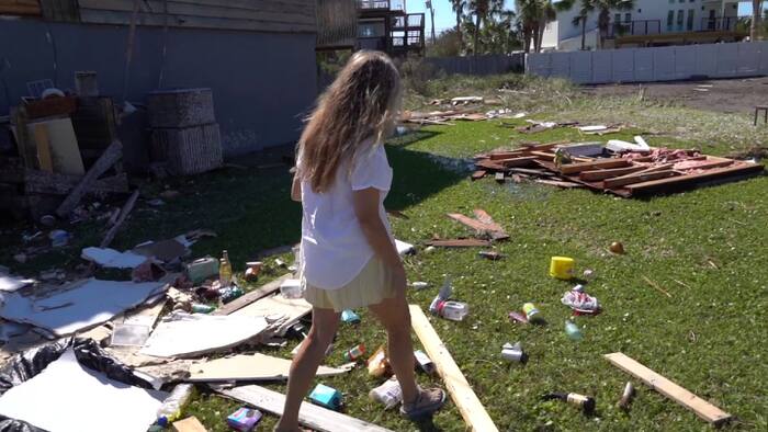 'I'm so thankful we left': Pensacola Beach residents sift through rubble after Hurricane Isaias destroys homes