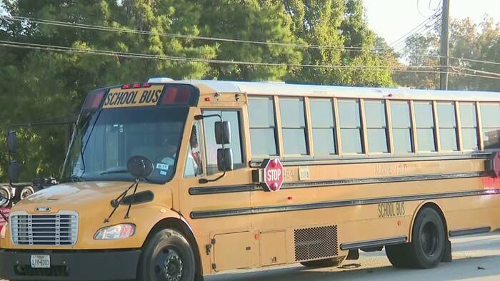 Aldine ISD bus involved in crash