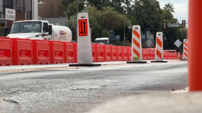ksat.com - Christian Riley Dutcher - VIA Green Line construction continues on San Pedro
