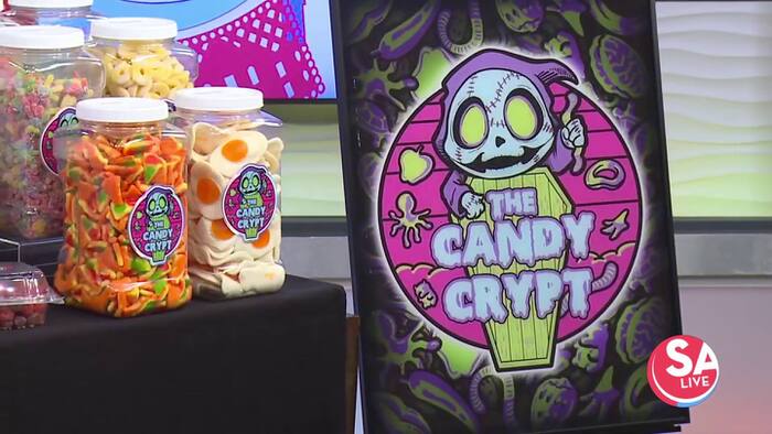 Halloween just got sweeter | create your own candy at The Candy Crypt