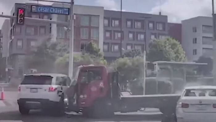 DPS releases video of pursuit ending in four-vehicle crash in downtown ...