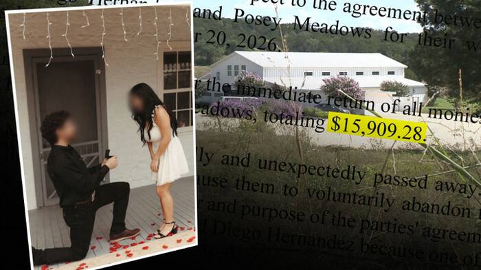 ‘Unjust and ghoulish': Wedding venue keeps nearly $16K after groom-to-be dies, then countersues fiancée