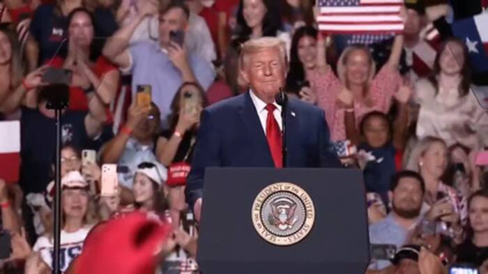 Texas Voters React to President Trump Corpus Christi Rally Ahead of Election Day