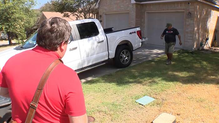 WATCH: KSAT Investigates tracks down convicted felon at job site
