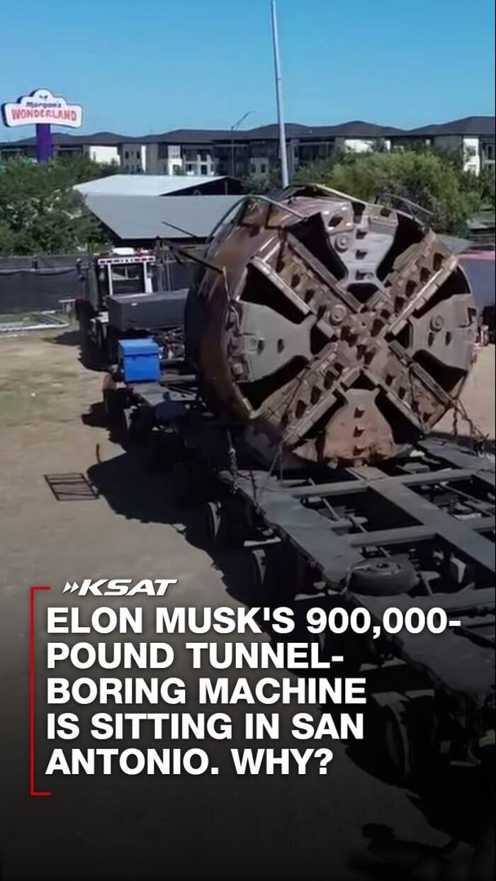Boring Company machine arrives at Morgan’s Inclusion Campus