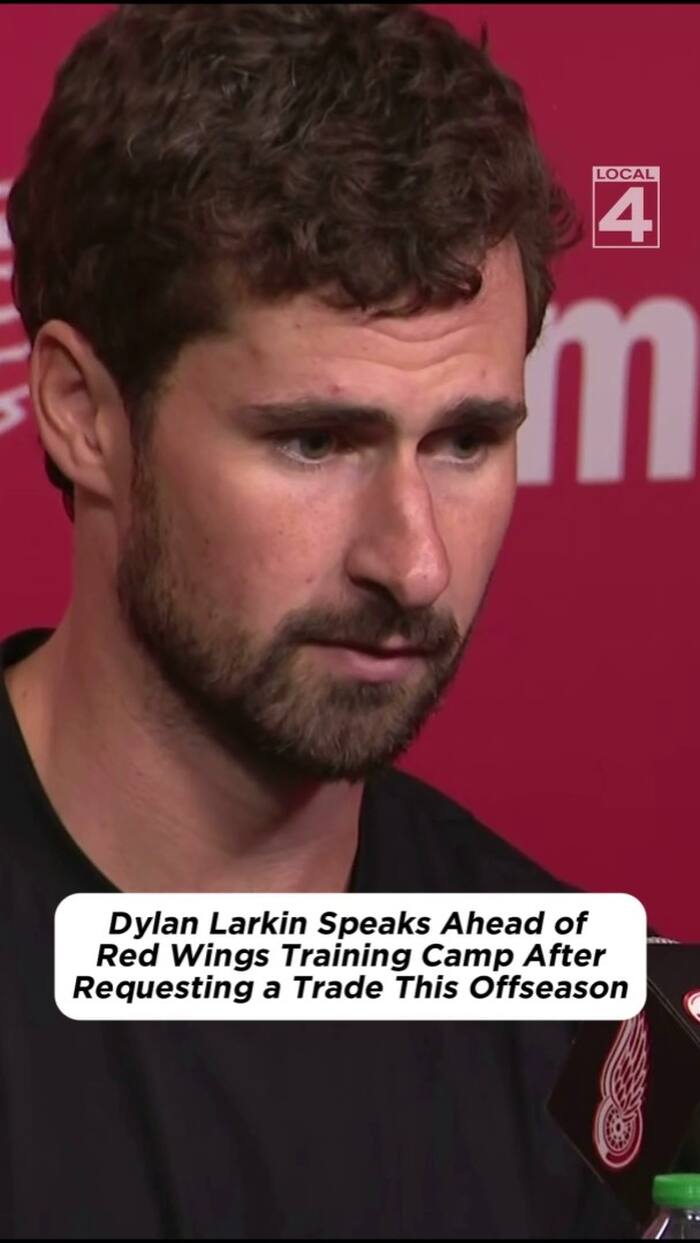 Dylan Larkin Addresses Trade Request and Loss of Red Wings Captaincy