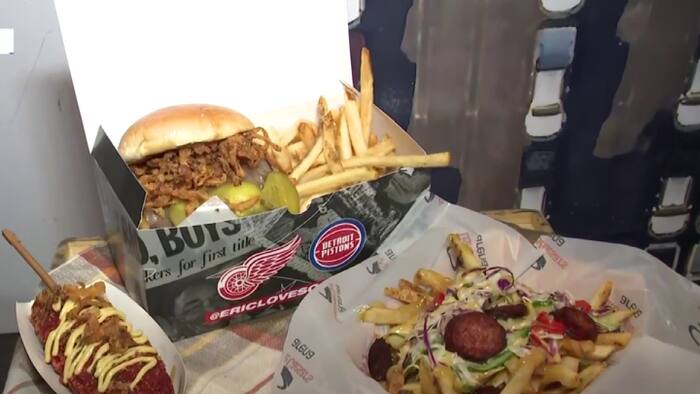 Pistons season opens with bold new food offerings