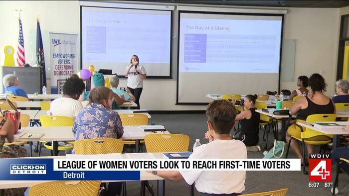 League of Women Voters works to engage first-time voters ahead of midterms