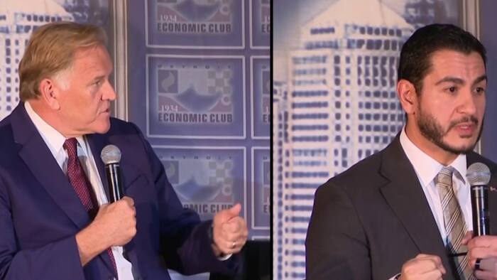 clickondetroit.com - Will Jones - Rogers, El-Sayed outline differing economic plans at Detroit Economic Club
