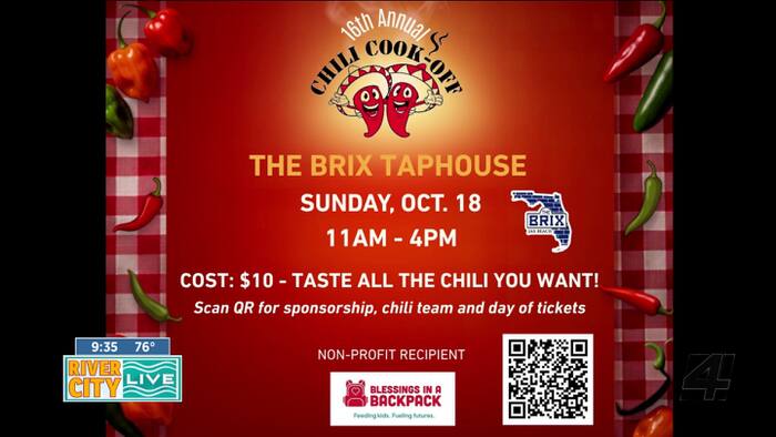 16th Annual Chili Cook Off benefitting Blessings in a Backpack