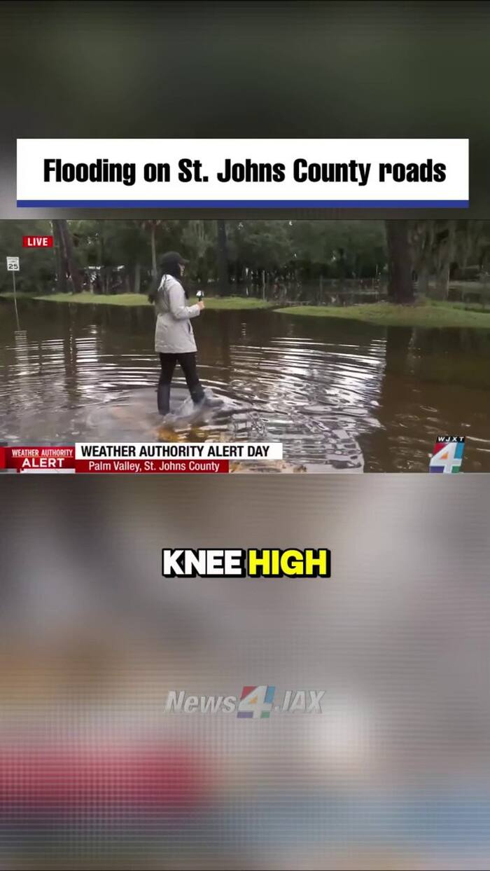 Flooding on St. Johns County roads