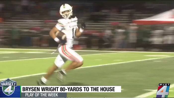 Play of the Week: Brysen Wright with an 80-yard rushing TD