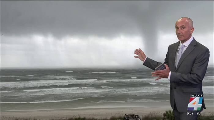 VIDEO: Waterspout caught on camera in Crescent Beach