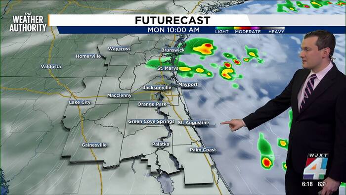 Breezy week ahead as offshore low strengthens