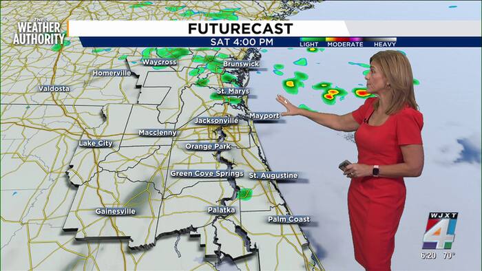 Meteorologist Michelle McCormick has your Saturday forecast