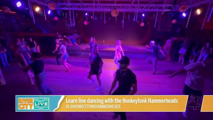 Learn line dancing with the Honkeytonk Hammerheads