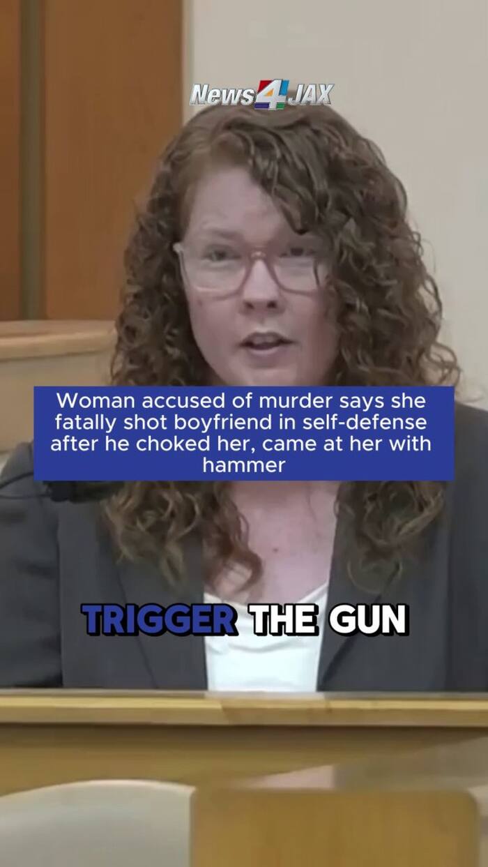 Woman accused of murder says she fatally shot boyfriend in self-defense ...