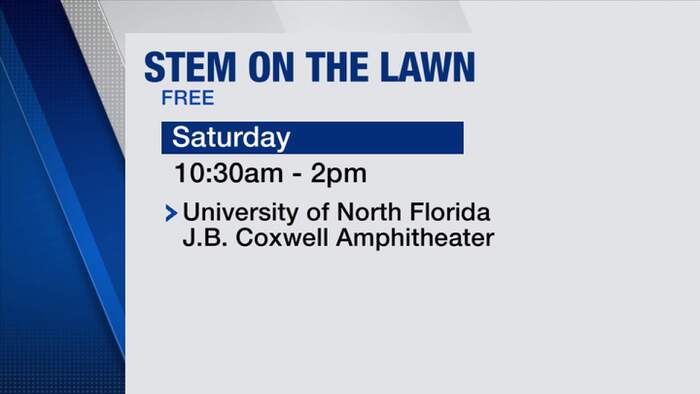 news4jax.com - Francine Frazier - UNF partners with UF to host free STEM on the Lawn community event for K-12 students