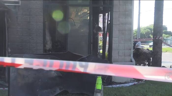 Neighbors report feeling explosion as fire damages oral surgery center
