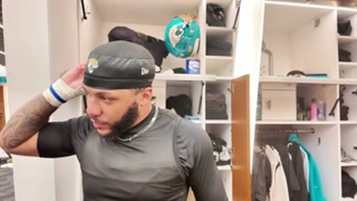 Chris Rodriguez Jr. Week 8 Locker Room Full Interview