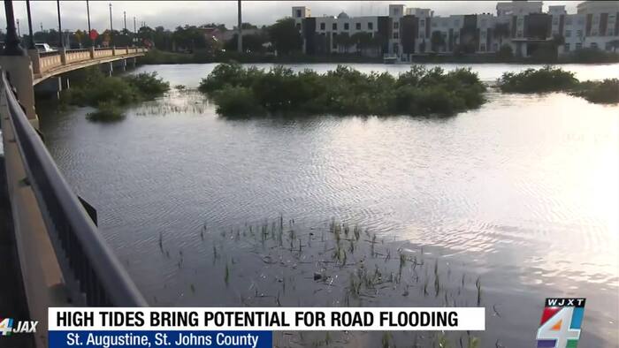Higher-than-normal tides could cause flooding in St. Augustine through ...