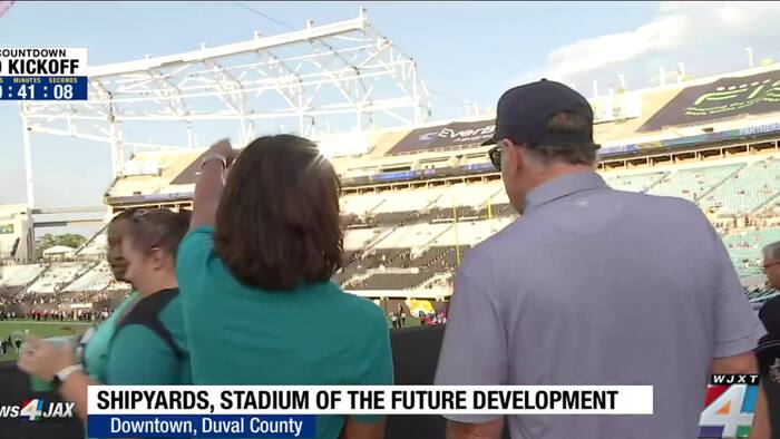 Jags president joins pre-game coverage to give updates on EverBank ...